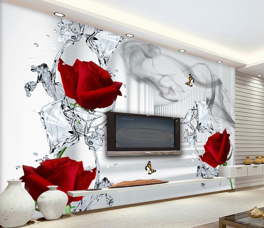 Red roses with depth — interior 1