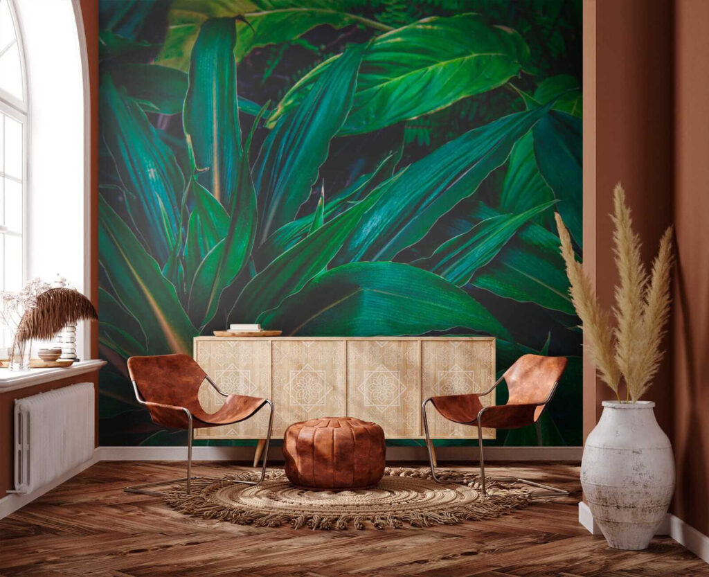 Dense deep green leaves — interior 8