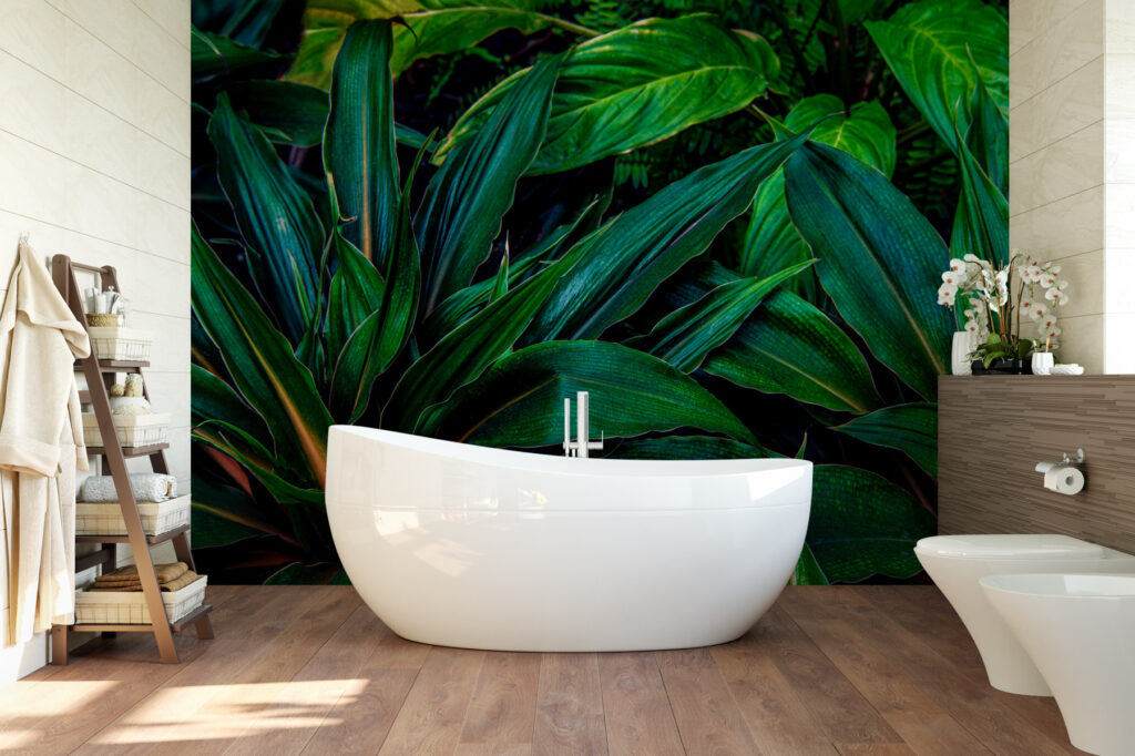 Dense deep green leaves — interior 1