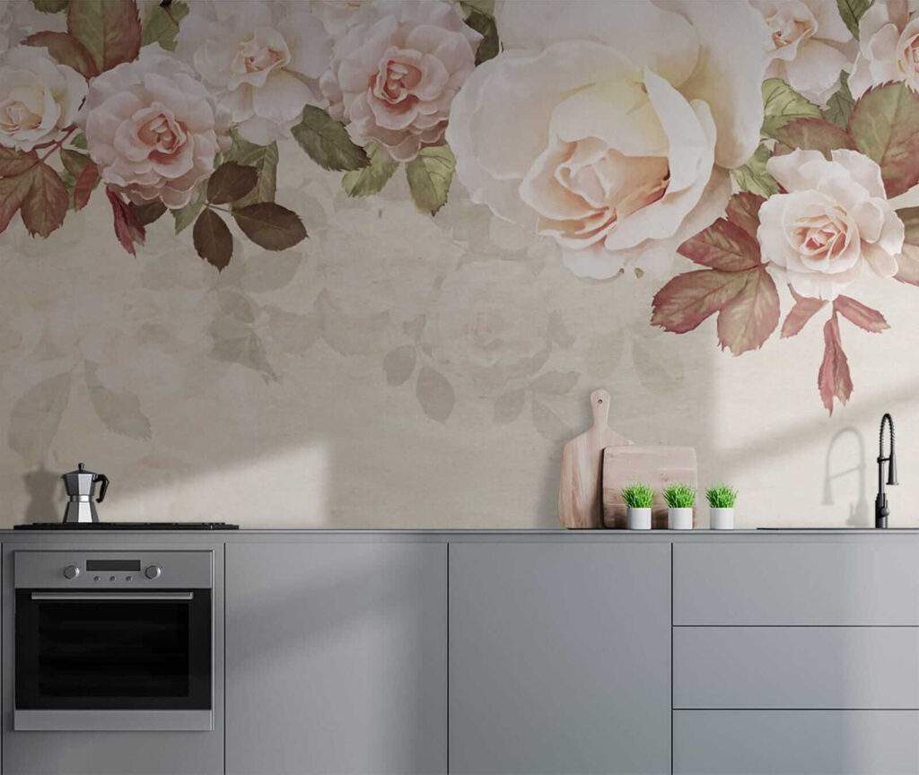 Roses along cream tones — interior 8