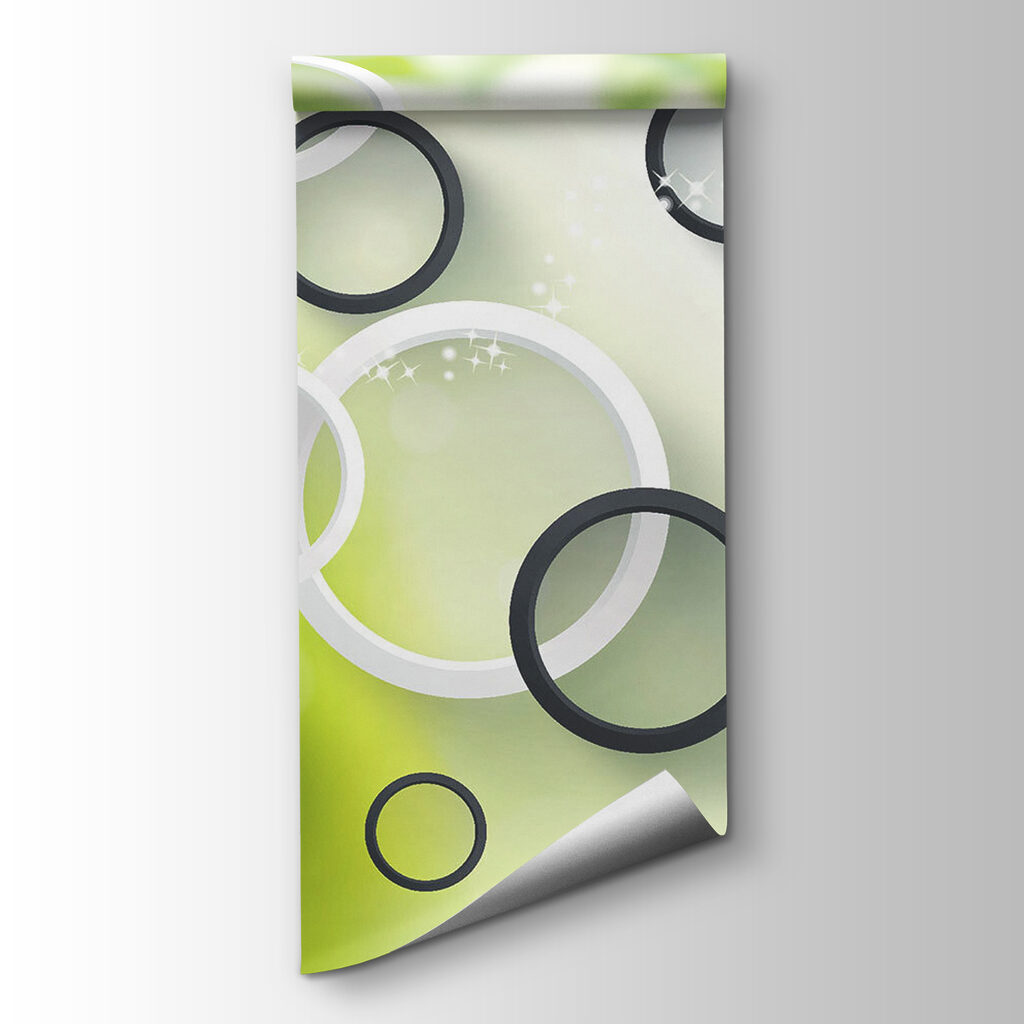 Circles among white plumes — product view