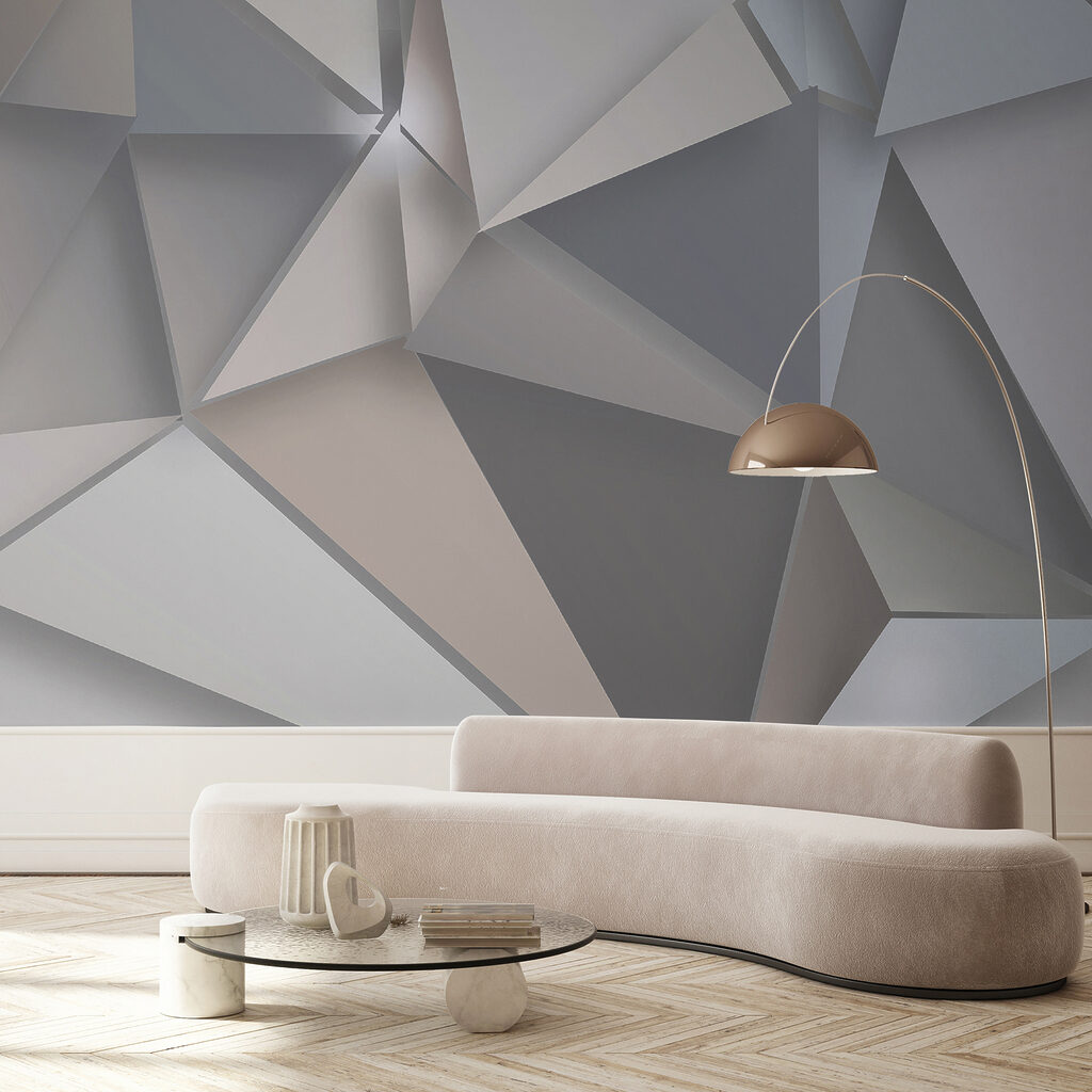 Sharp facets in grey — interior 6