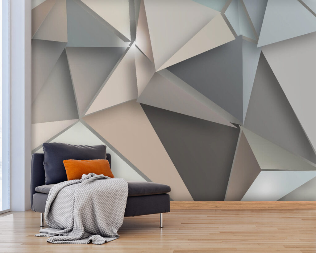 Sharp facets in grey — interior 3
