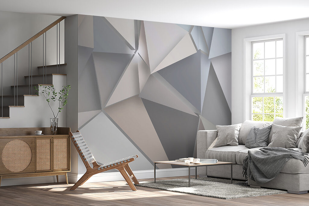 Sharp facets in grey — interior 7