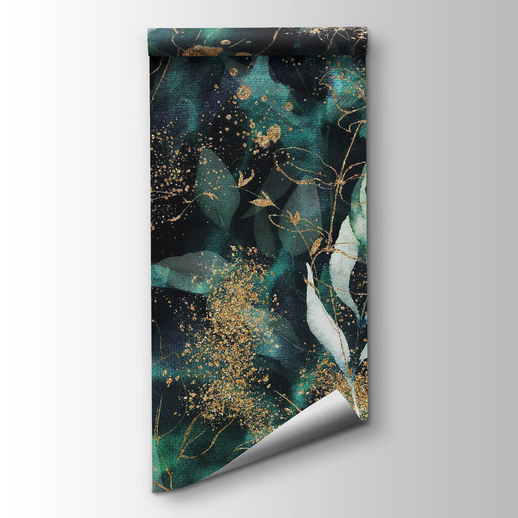 Leaves with gold spots — product view