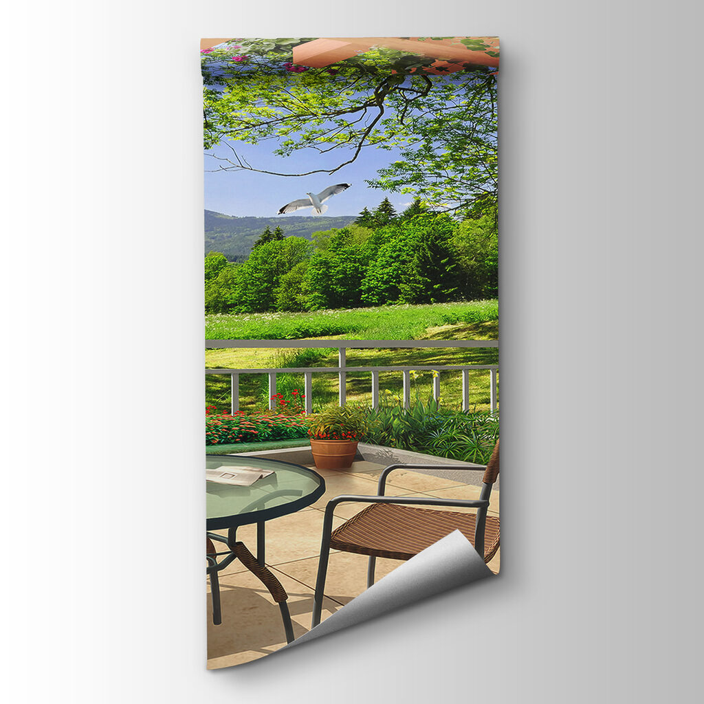 Terrace under a pergola — product view