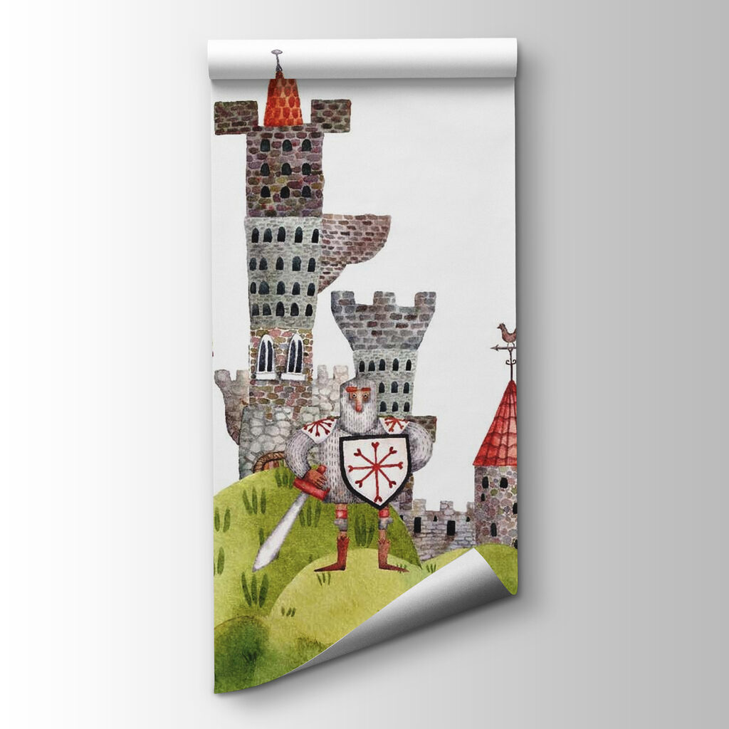 Small castles on hills — product view