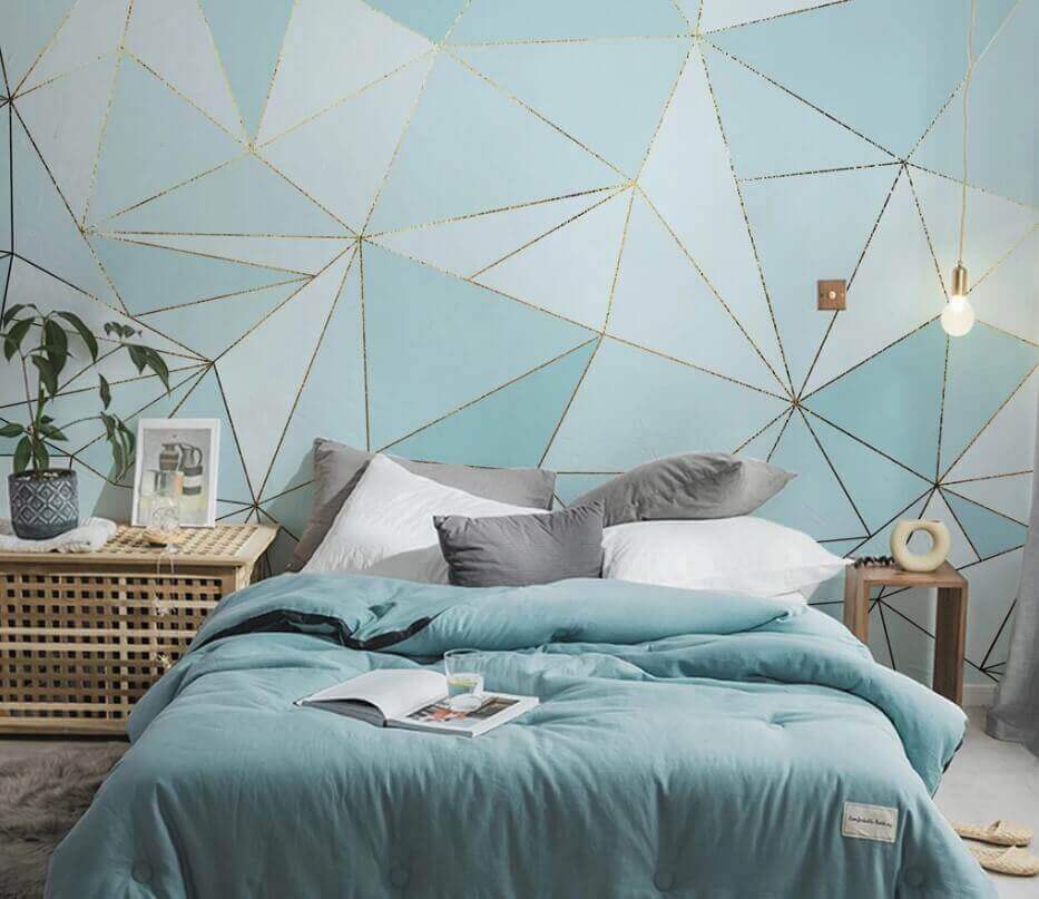 Geometric Mosaic in an interior