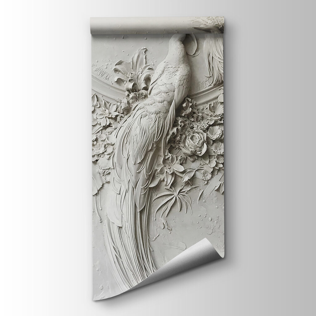 Birds in pale relief — product view