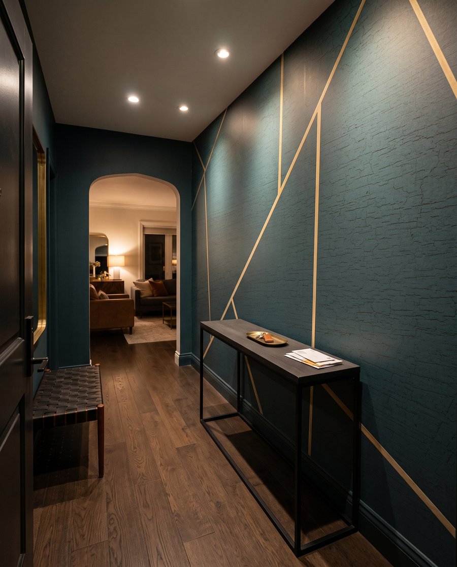 Teal Geometry — interior 4