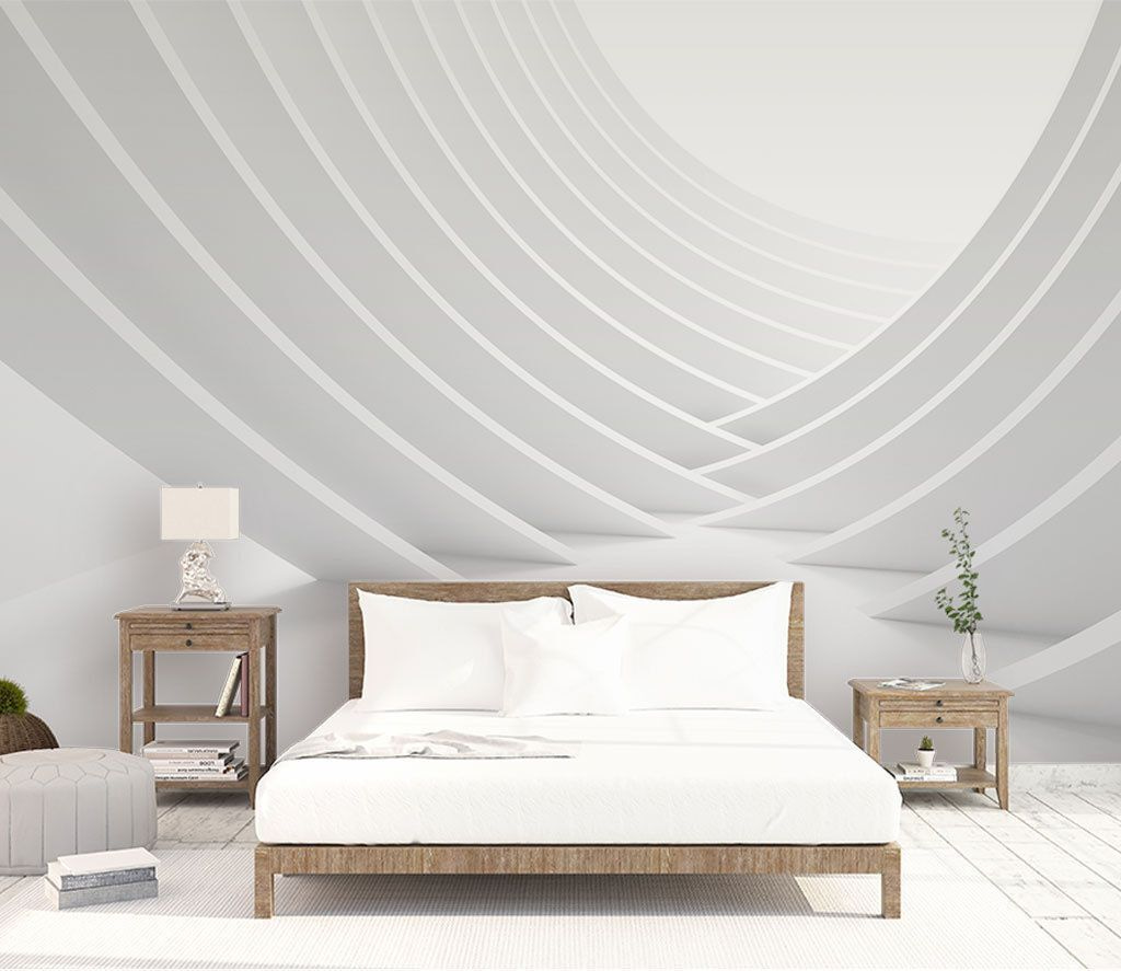 White ribs curving together — interior 1