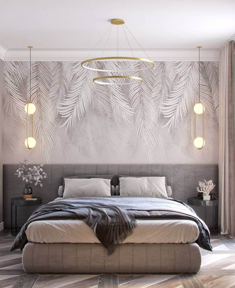 Palm Feather in an interior