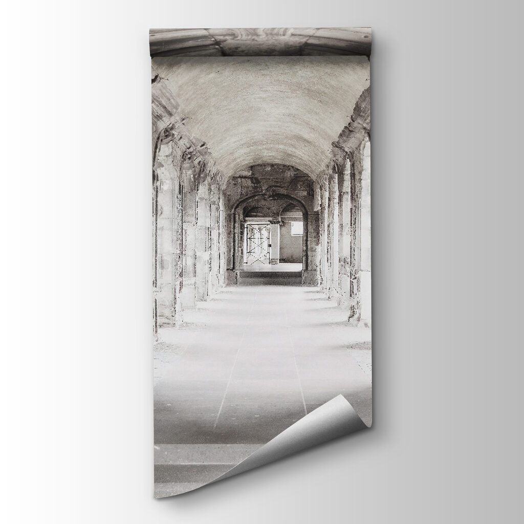 Old corridor with arches — product view