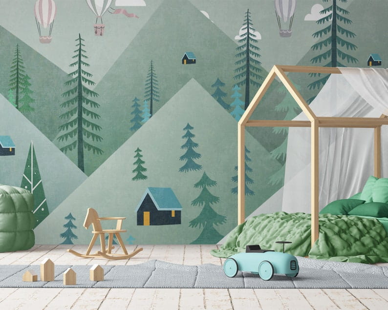 Misty hills and balloons — interior 3