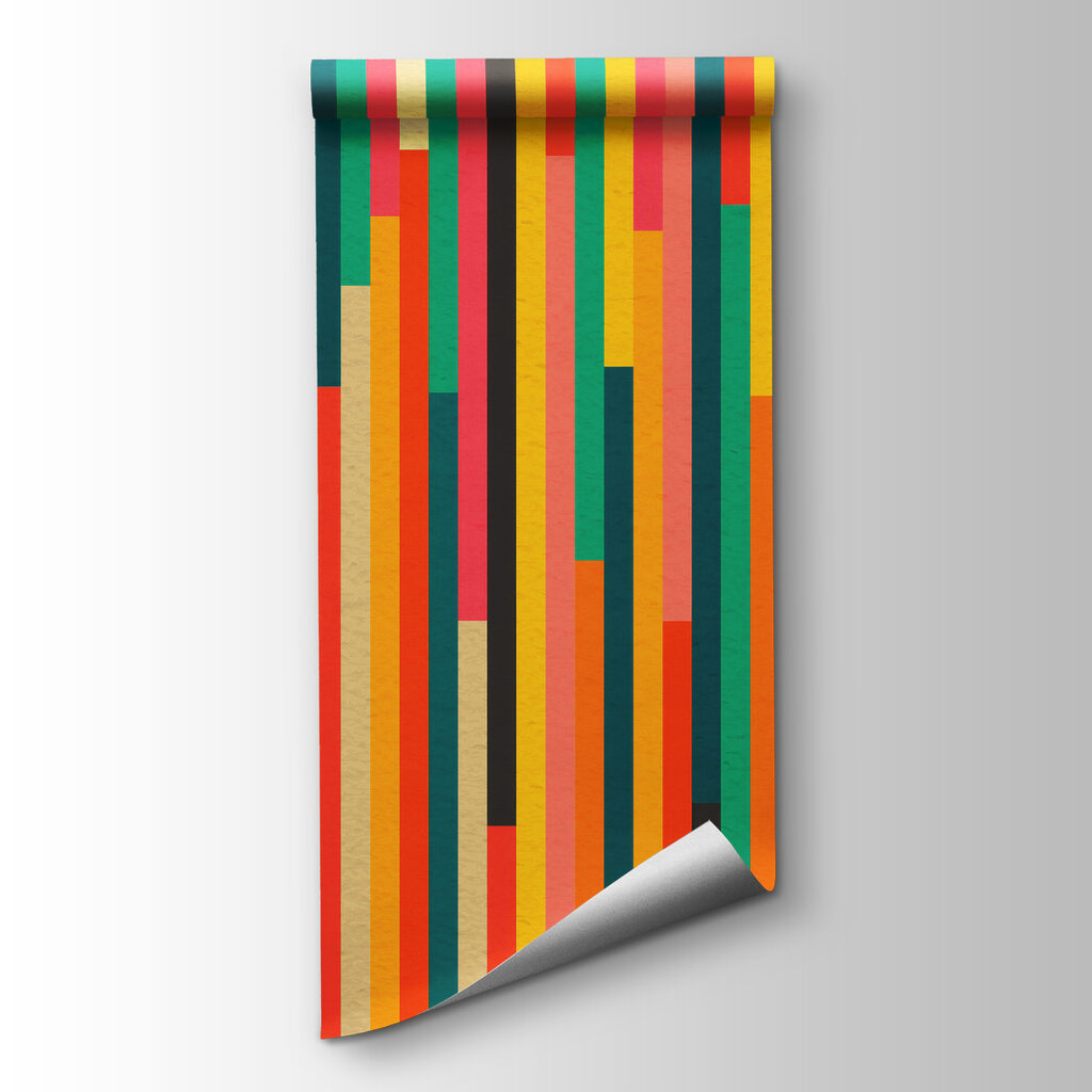 Narrow festive stripes — product view