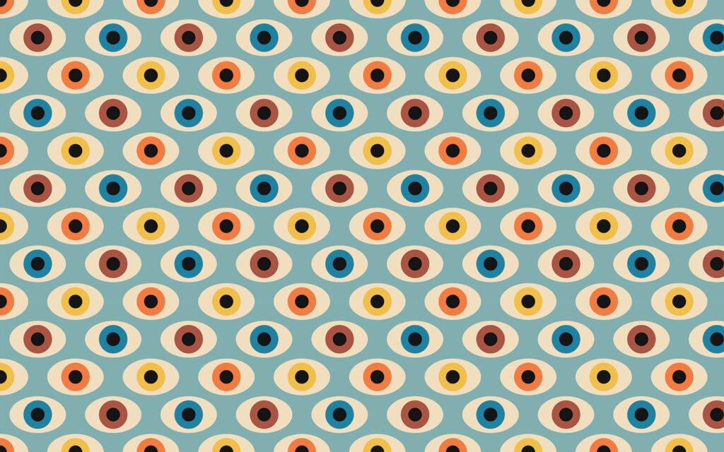 Rows of small circles — full design