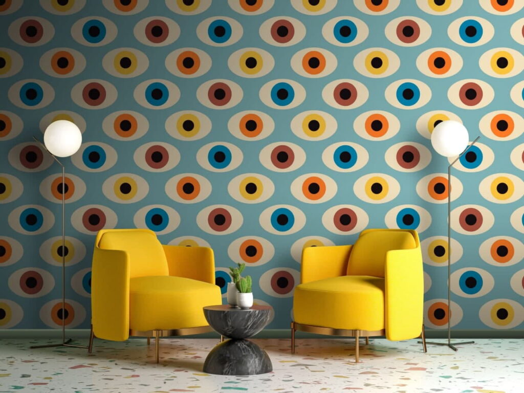Rows of small circles — interior 1