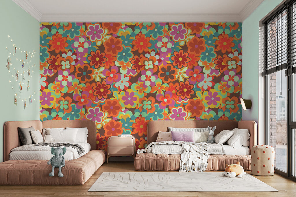 Warm festive flowers — interior 2