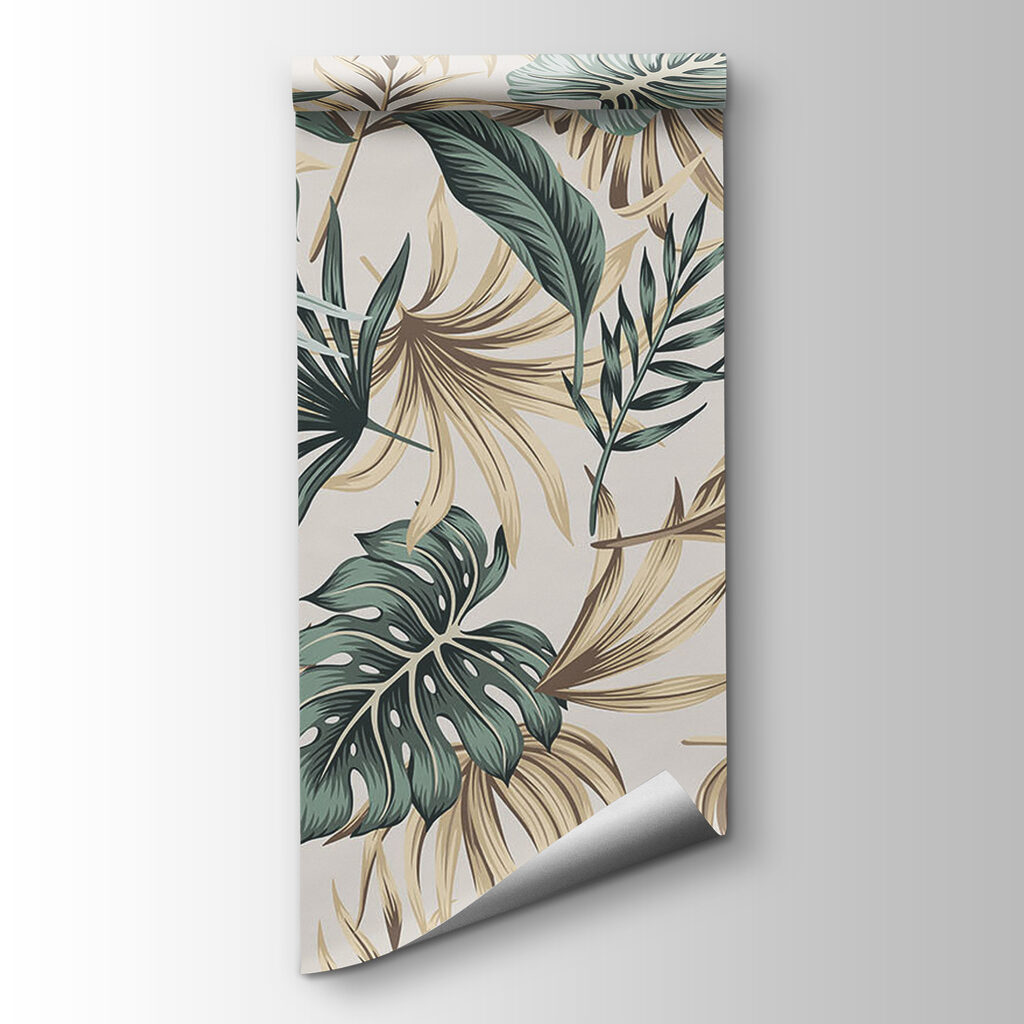 Leaves in soft greens — product view
