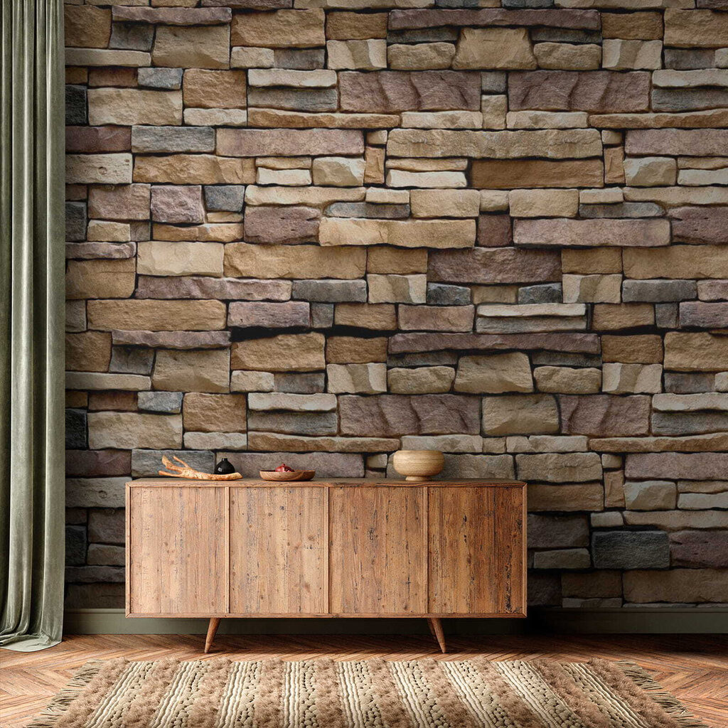 Warm stones in layers — interior 9