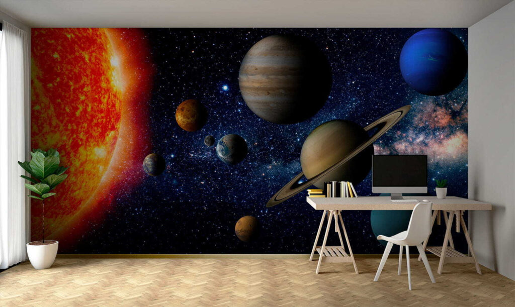Planets beside the sun — interior 8