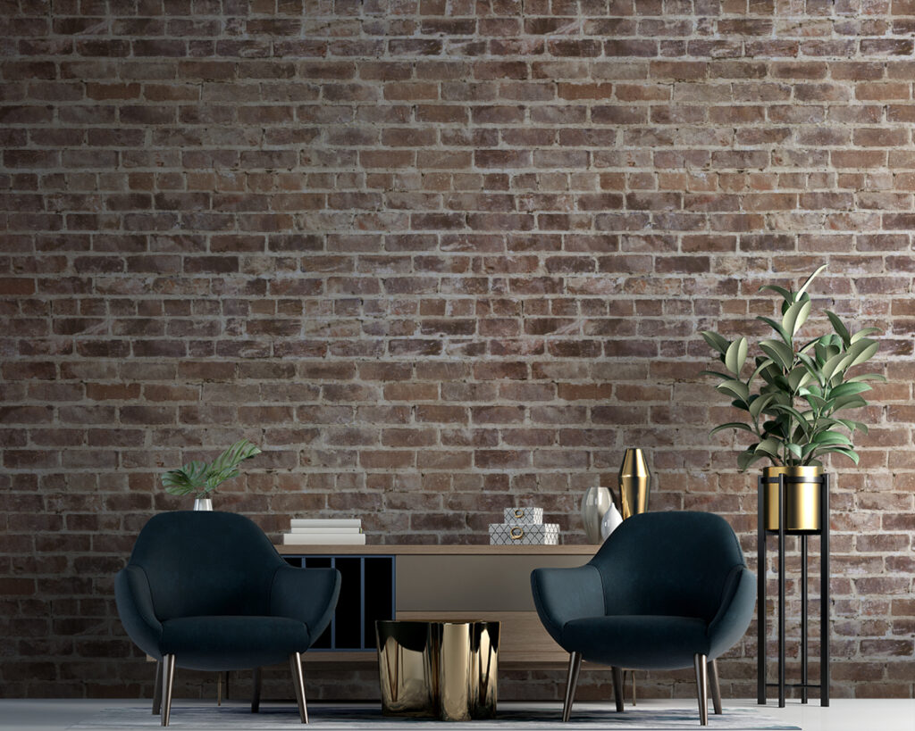 Old brick, rust tones — interior 4