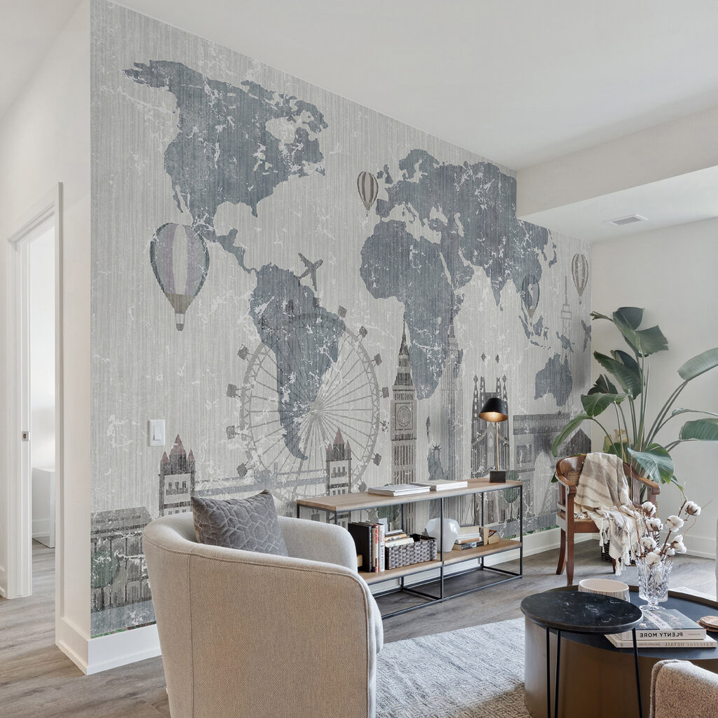 World map and landmarks — interior 10