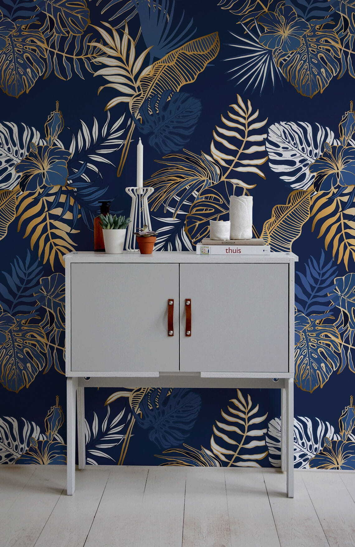 Tropical Leaf Tapestry — interior 5