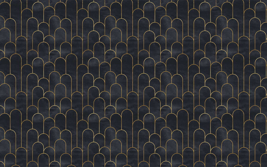 Golden arches — full design