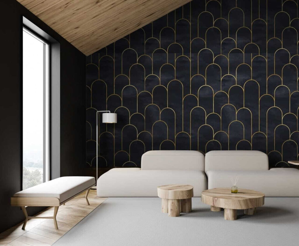 Golden arches — interior 2