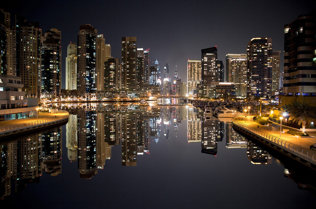 City Lights Reflected — full design