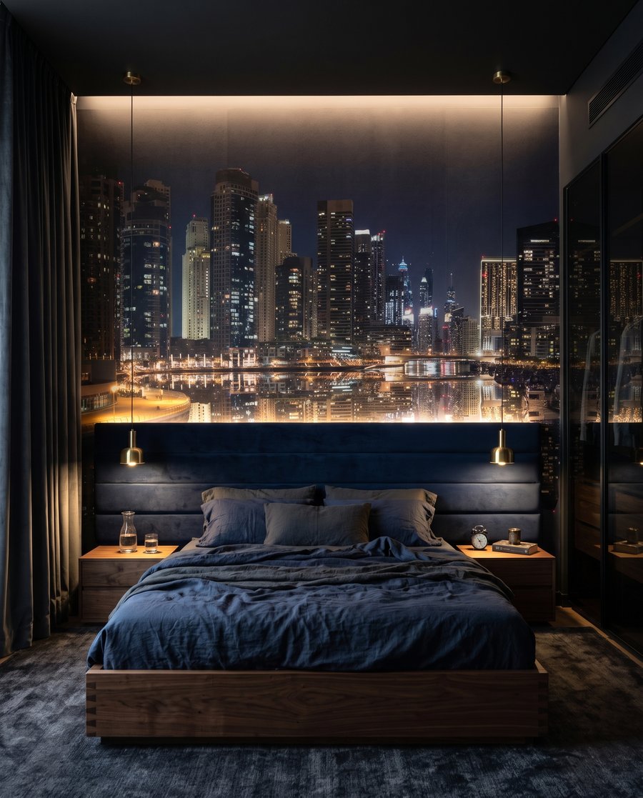 City Lights Reflected — interior 2