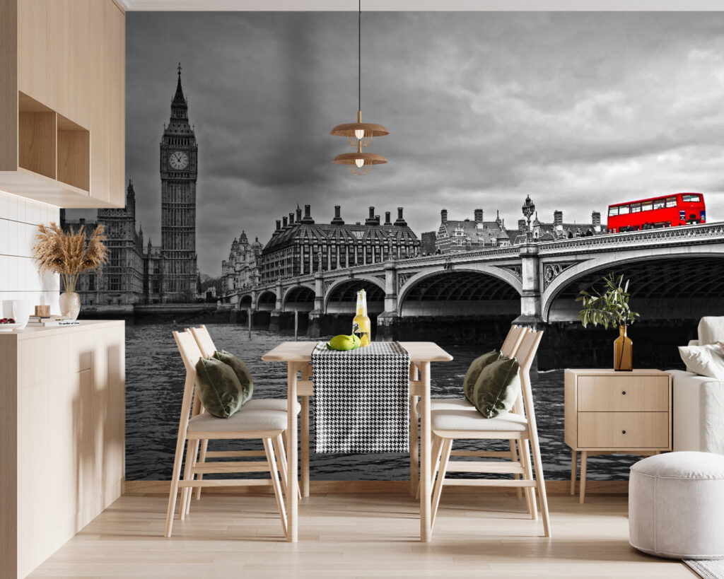 Red bus at Westminster — interior 5