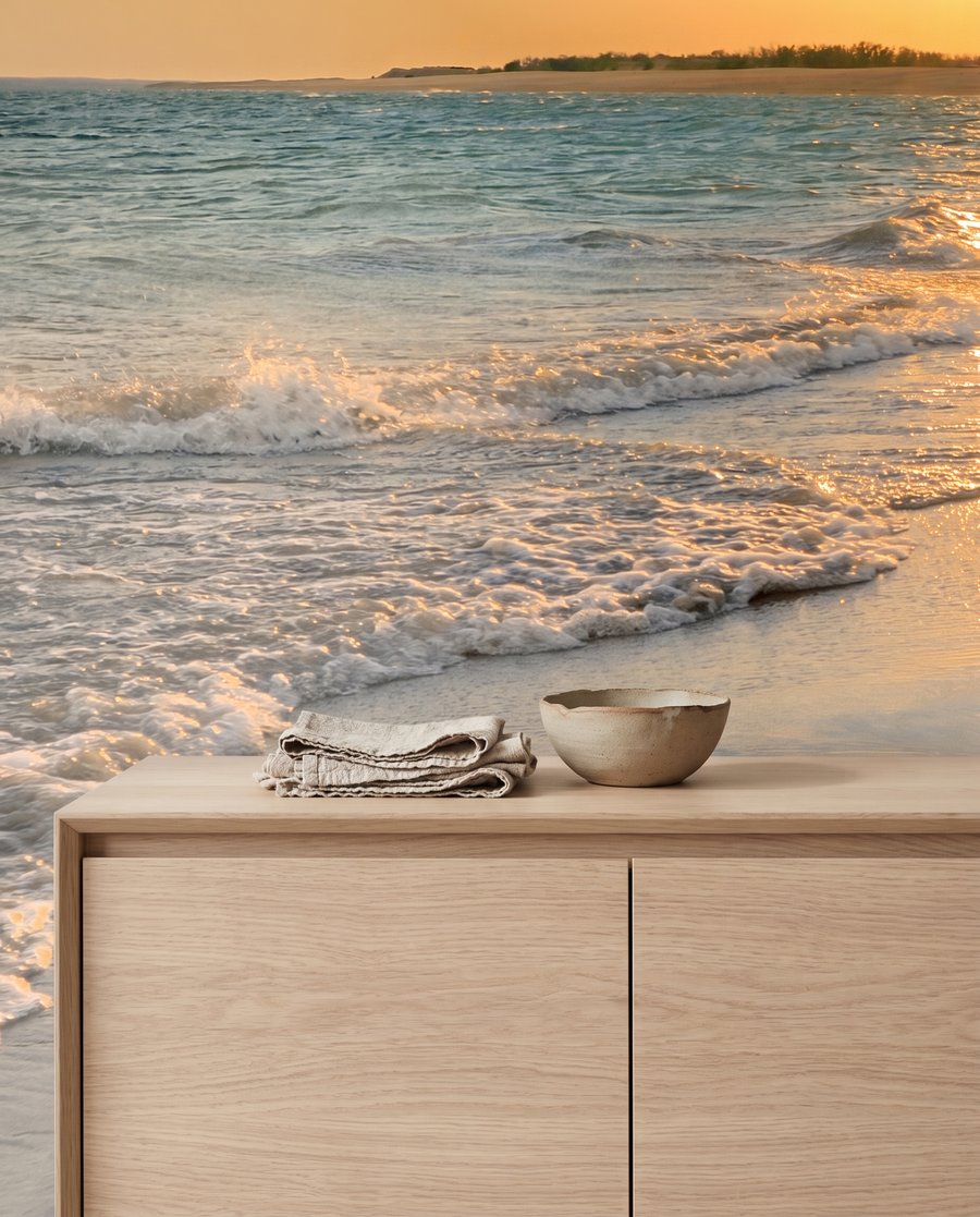 Last Light Shore — detail
