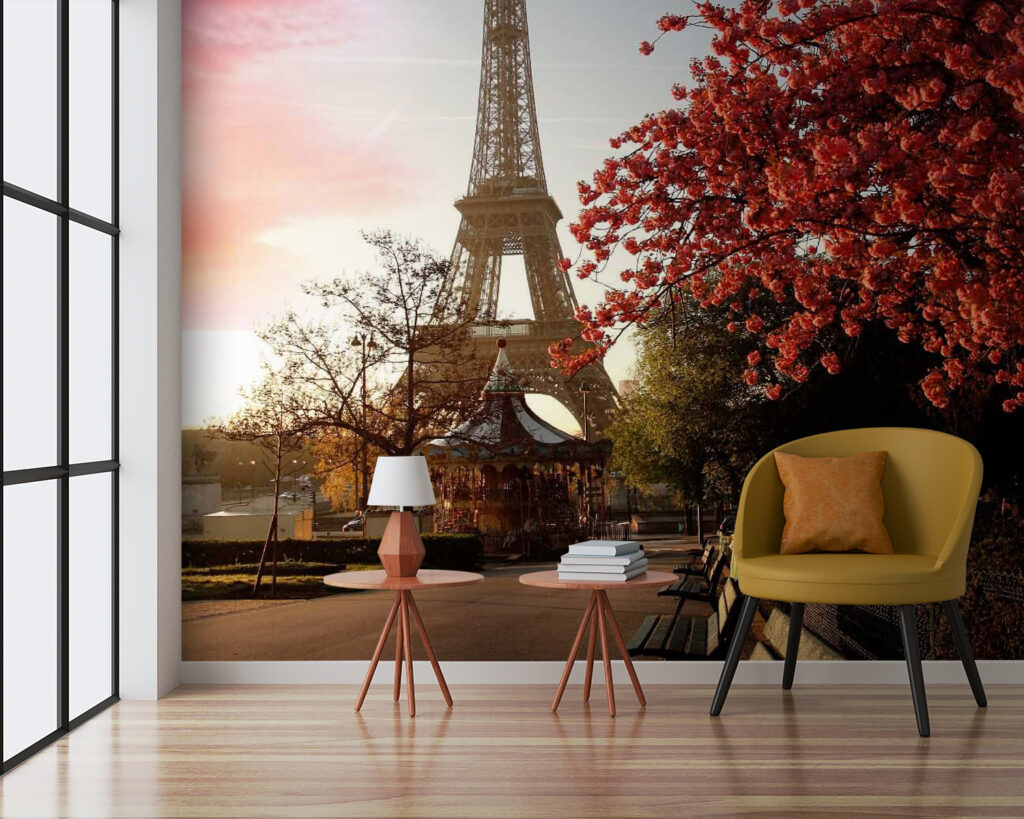 Eiffel Tower in autumn — interior 3