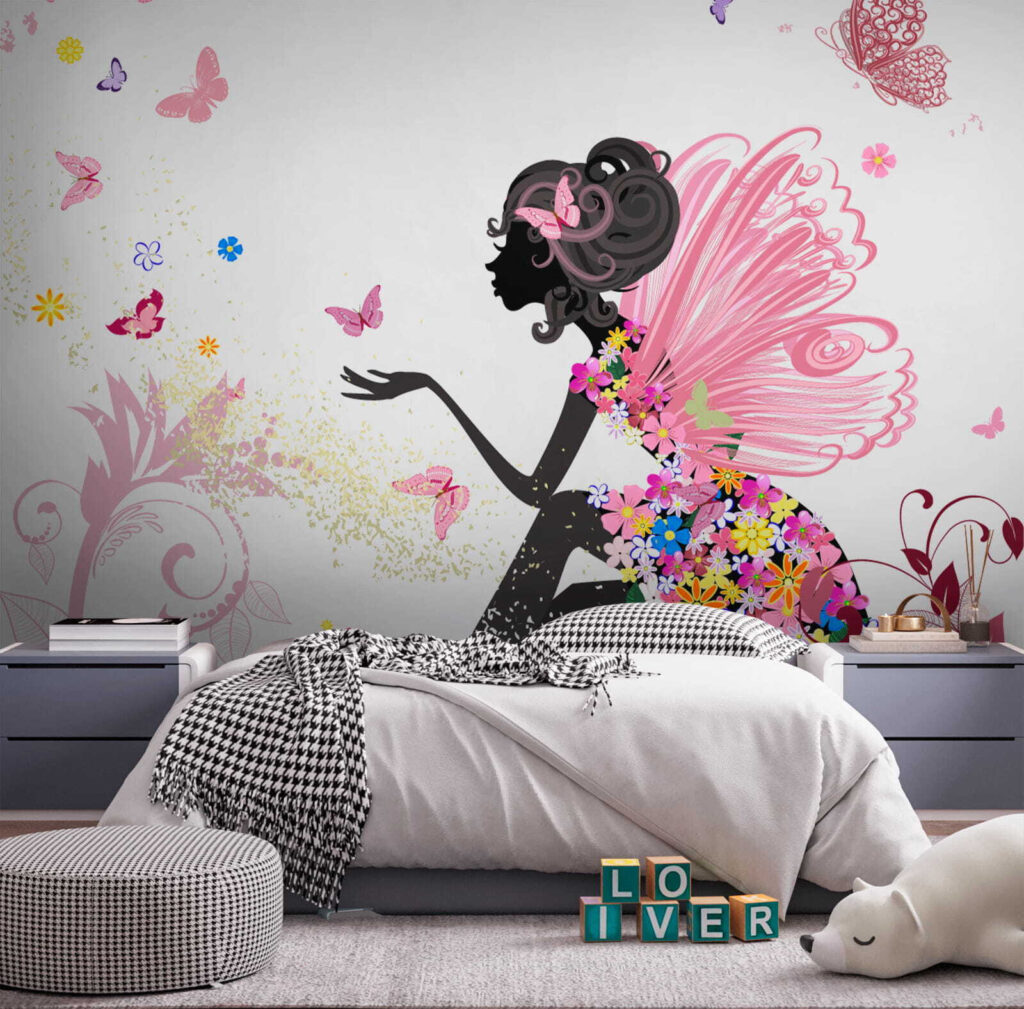 Fairy among flowers — interior 4