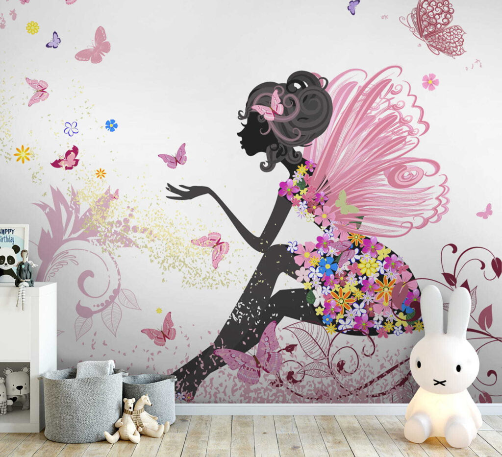 Fairy among flowers — interior 1