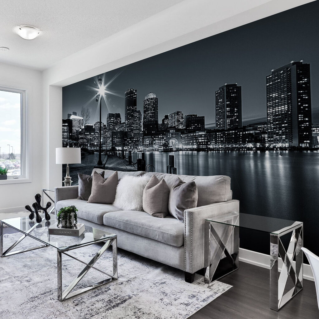 Black and white quay — interior 5
