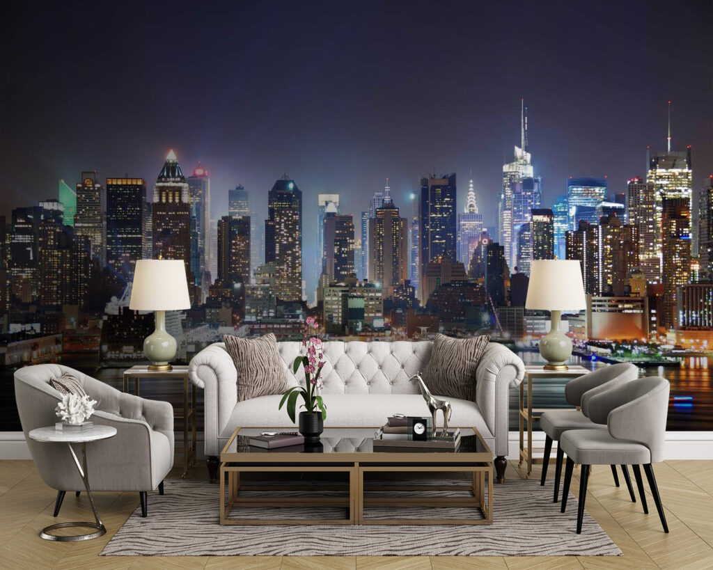 Evening city lights — interior 9