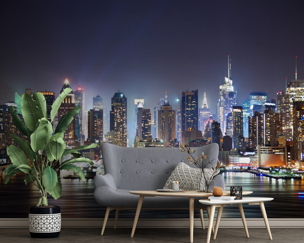 Evening city lights — interior 7