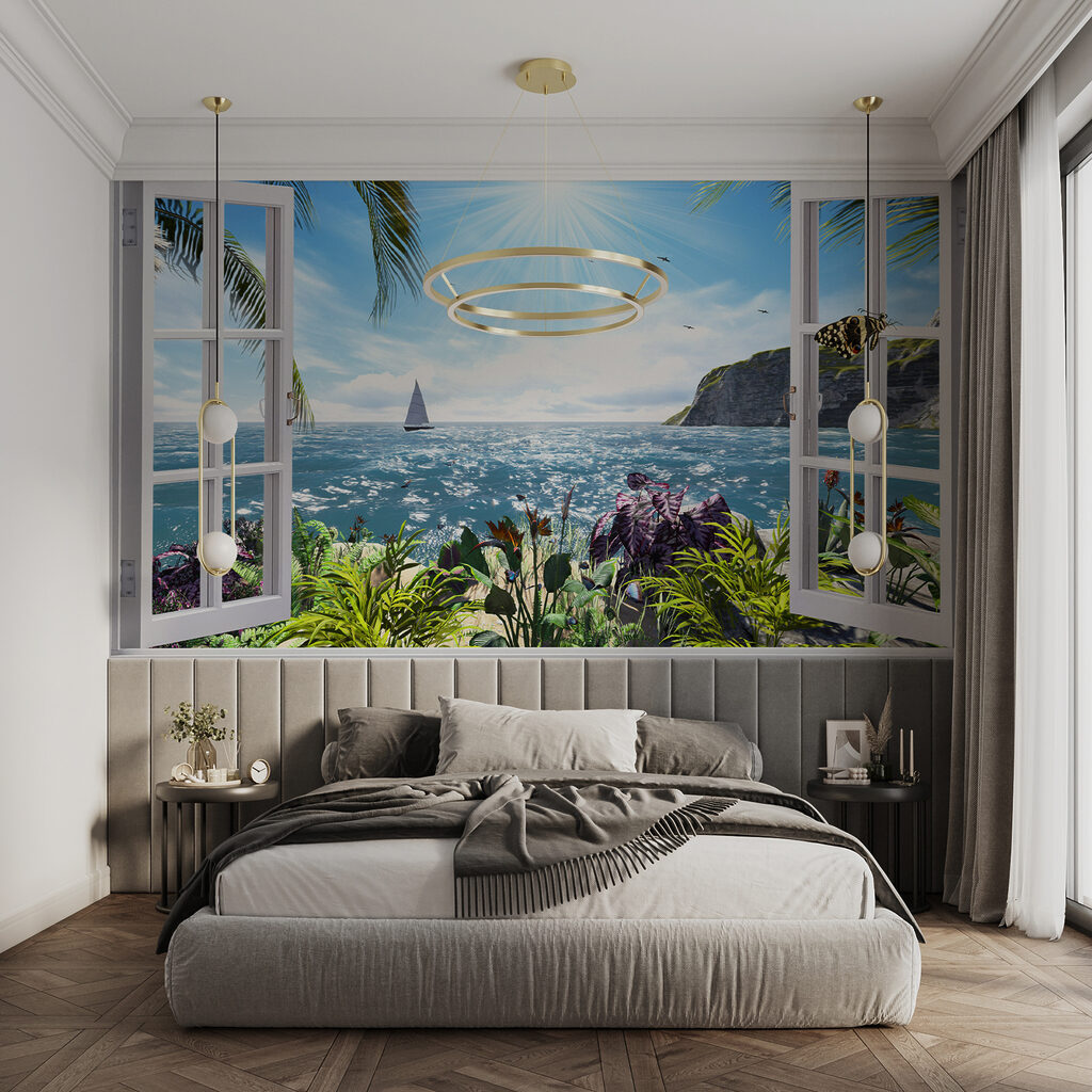 Sea through a window — interior 2