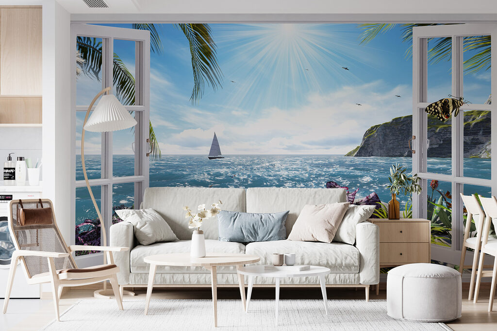 Sea through a window — interior 3