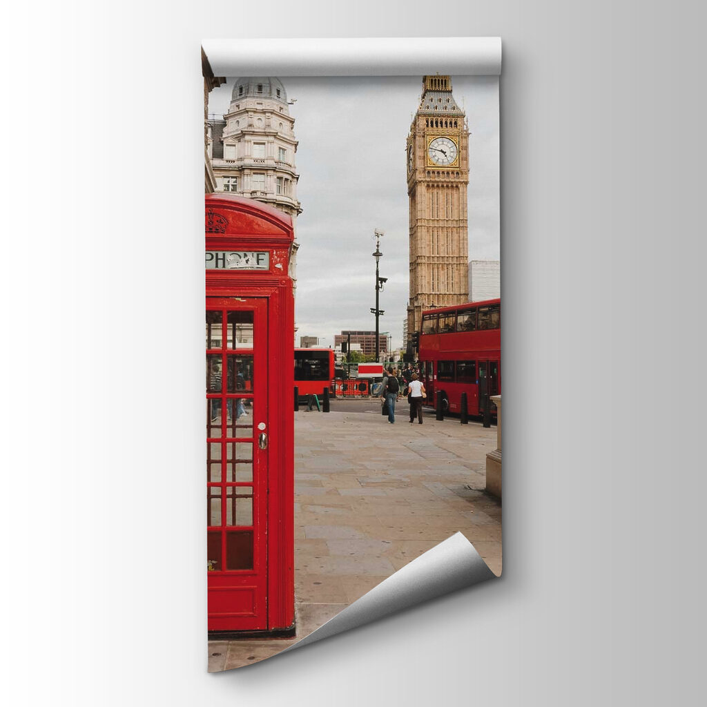 Phone box in London — product view