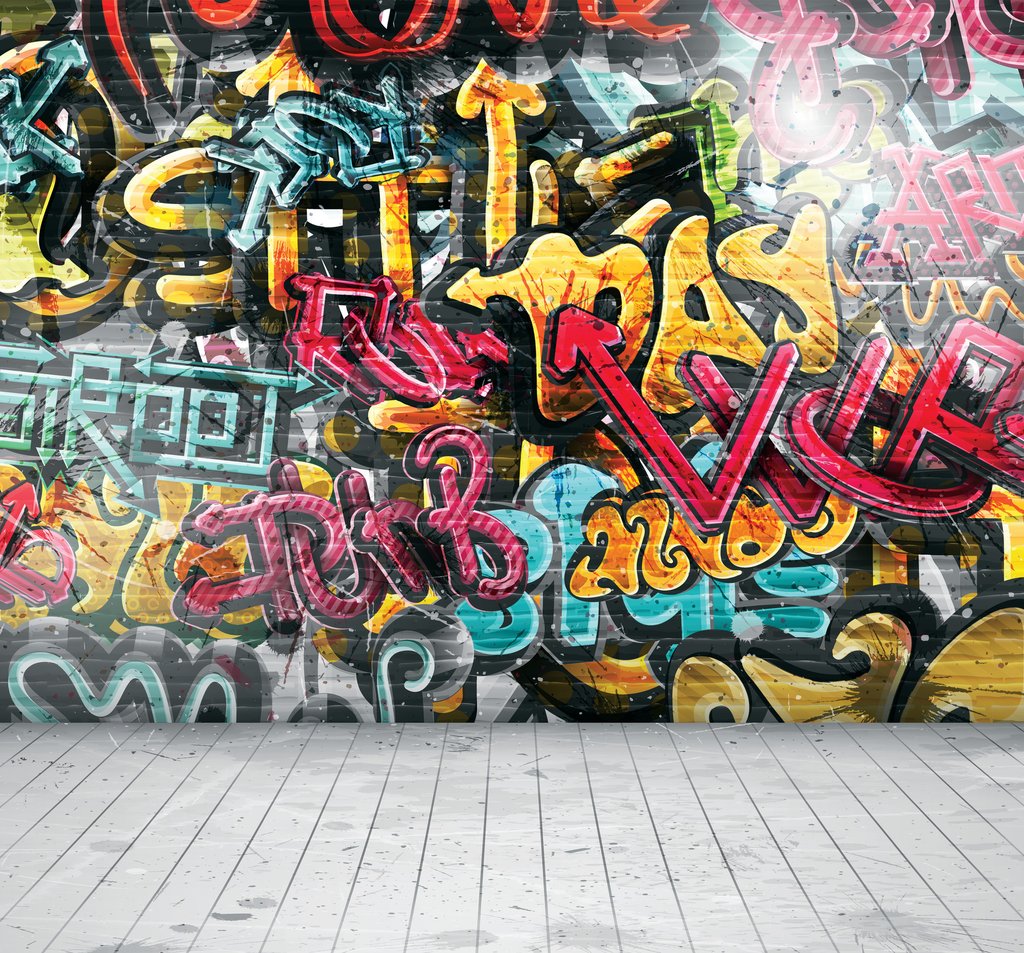 Graffiti Wall — full design
