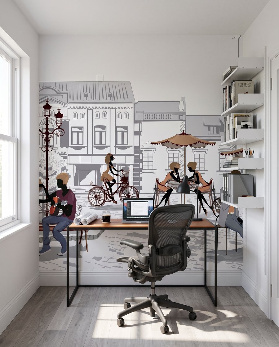 Afternoon in the Square — interior 5