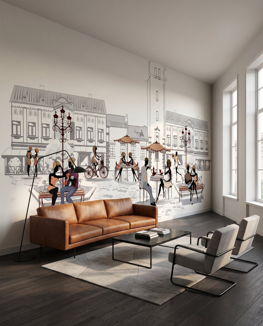 Afternoon in the Square — interior 2