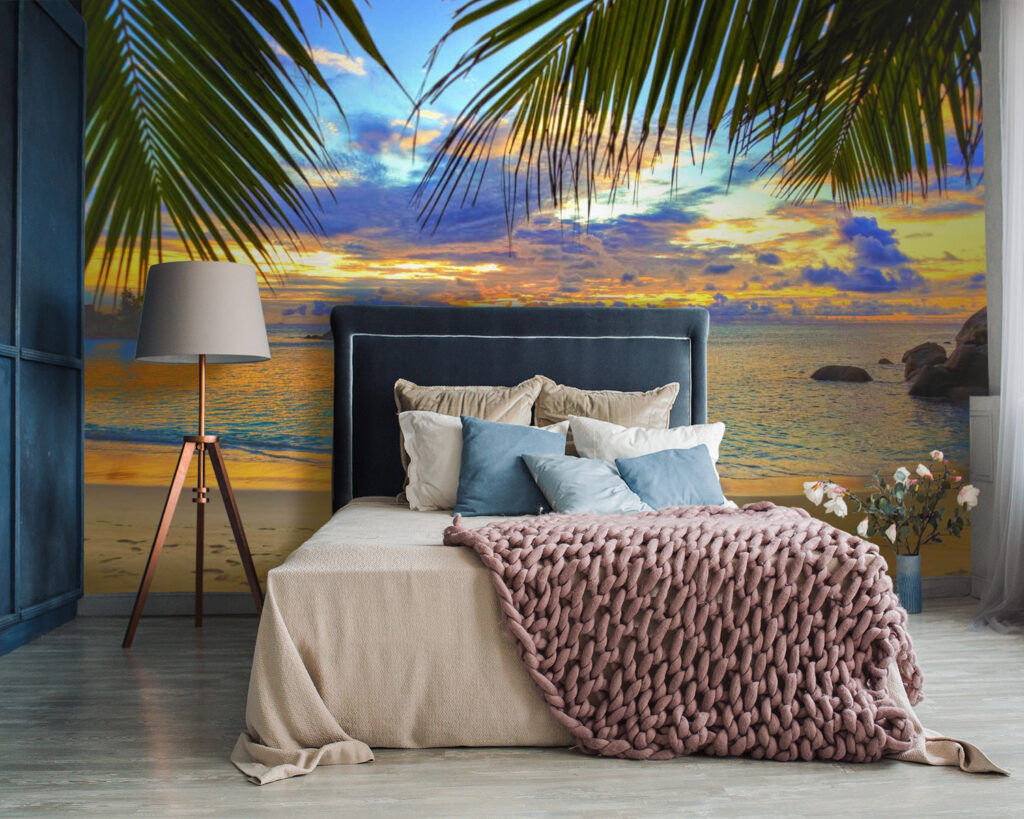 Sunset Under Palms — interior 2