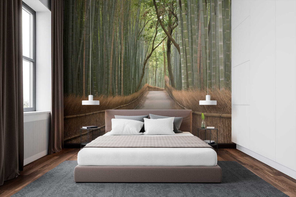 Path through tall bamboo — interior 3
