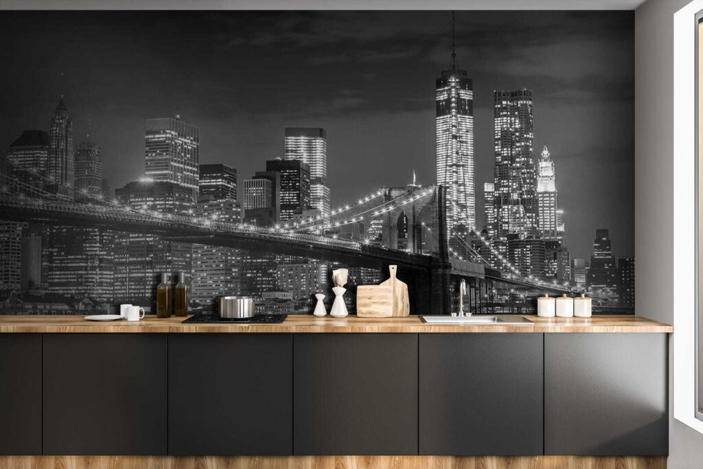 Night bridge in greys — interior 6