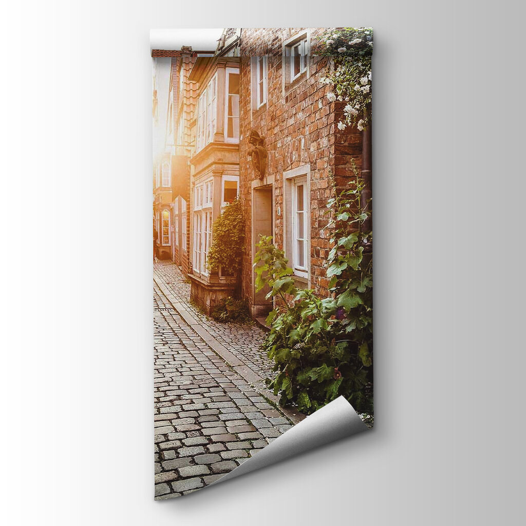 Sunlit flower alley — product view